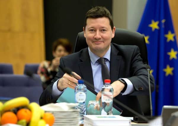 Secretary-General of the Commission Martin Selmayr seen last year at EU headquarters in Brussels. Graham Gudgin says: "With the uber-political and anti-British Martin Selmayer now having more sway over negotiations, the EU is unlikely to give way" (AP Photo/Virginia Mayo, File)