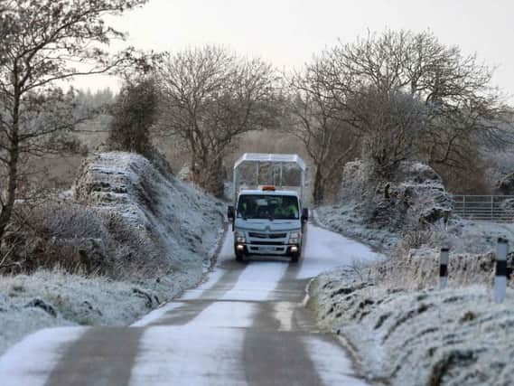 A winter scene in north Antrim near Ballymoney. (Photo: McAuley Multimedia)