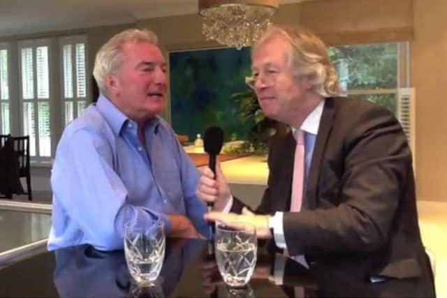 Professor James Dornan in interview with Eamonn Mallie, which was shown on UTV in late January 2019