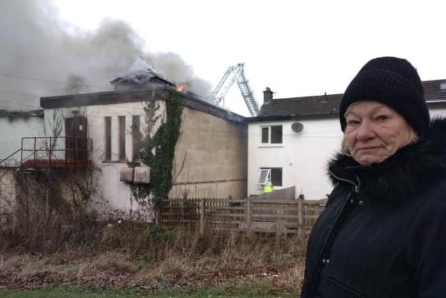 Norah Ryan, 75, from Dundonald at The Lewis pub fire, Dundonald