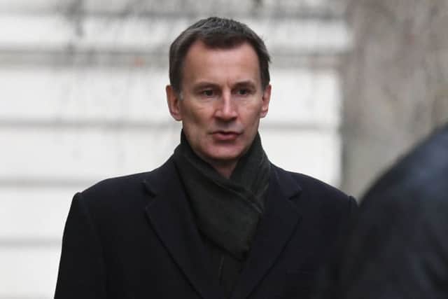 Foreign Secretary Jeremy Hunt arriving in Downing Street. Pic by Stefan Rousseau/PA Wire