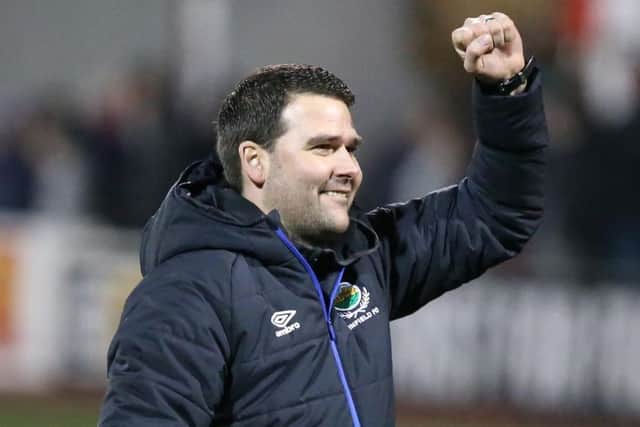 Linfield manager David Healy. Pic by INPHO.