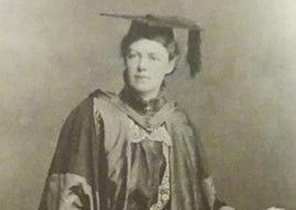 Emily Winifred Dickson from Dungannon who became the first female surgical fellow in Great Britain and Ireland