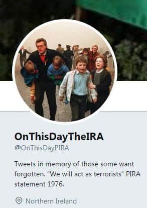 The OTDTIRA Twitter profile