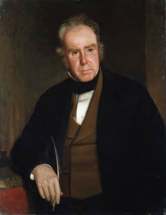 Portrait of William Carleton by JJ Slattery, from the National Gallery of Ireland