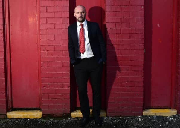 Paddy McLaughlin is unveiled as the new Cliftonville FC. Photo Colm Lenaghan/Pacemaker Press