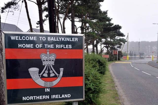 Two soldiers were found dead at Ballykinler within weeks of each other
