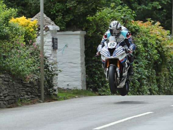 Michael Dunlop won the Superbike TT in 2018 on the Tyco BMW.