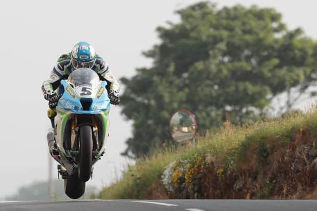 Dean Harrison lapped at over 134mph from a standing start in the 2018 Superbike TT.