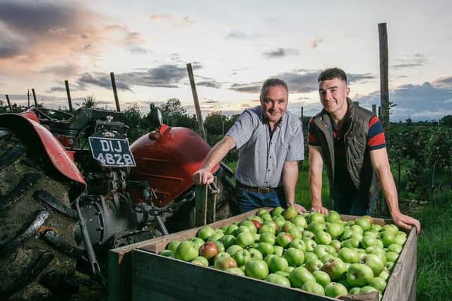 Pat and Peter McKeever on the family farm