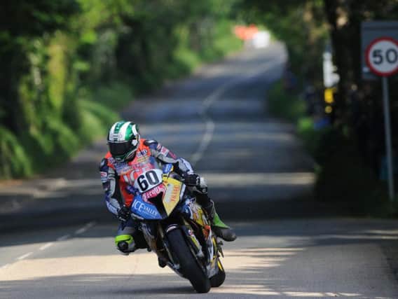 Peter Hickman made his Isle of Man TT debut in 2014 on the Ice Valley BMW.
