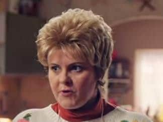 Ma Mary (Tara Lynne O'Neill) has been down the town and had her hair done.