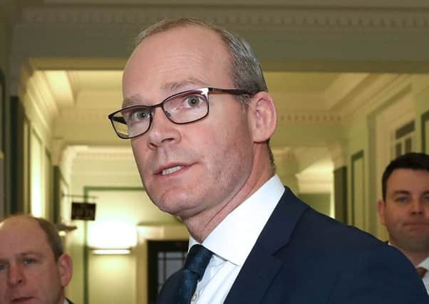 Simon Coveney said regulatory alignment between Northern Ireland and the Republic of Ireland should be the default position in the event of a no-deal Brexit