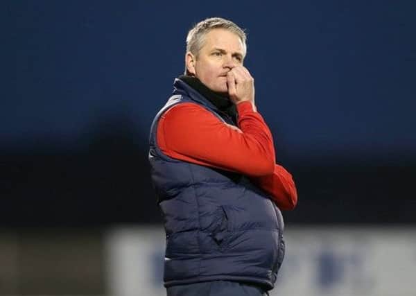 Ards manager Colin Nixon