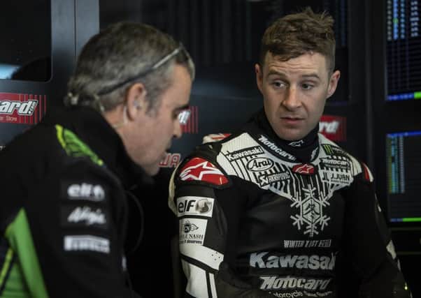 Jonathan Rea was third fastest on day one of the World Superbike test at Phillip Island in Australia.