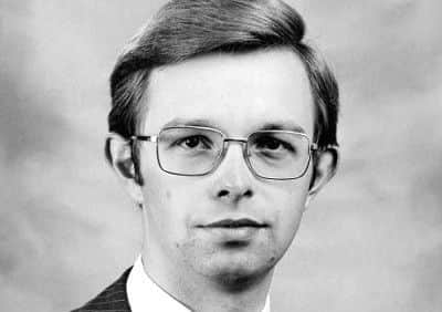 Edgar Graham, Ulster Unionist MLA and Queen's University lecturer, shot dead at point blank range by the IRA in December 1983 near the university