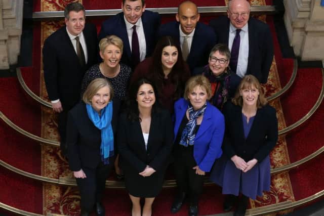 Eleven of the Independent Group MPs, who have since been joined by a twelfth. "The old virtue of loyalty to the party seems now to be a thing of the past," says Chris Moncrieff: (Back row left to right) Chris Leslie, Gavin Shuker, Chuka Umunna and Mike Gapes, (middle row, left to right) Angela Smith, Luciana Berger and Ann Coffey, (front row, left to right) Sarah Wollaston, Heidi Allen, Anna Soubry and Joan Ryan, after the three Conservative MPs, Wollaston, Allen and Soubry, announced their resignation from the party. Photo: Jonathan Brady/PA Wire