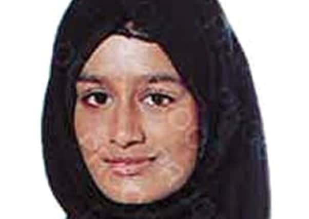 The so-called Jihadi bride, Shamima Begum, who travelled to Syria in 2015 to support Isis. Photo: Metropolitan Police/PA Wire
