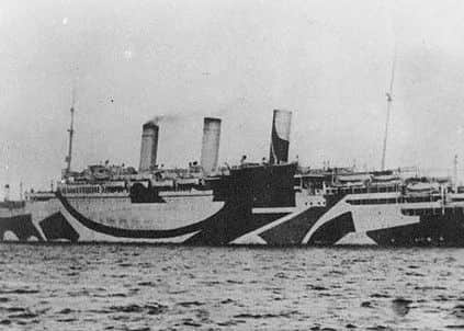 Justica, built by Harland and Wolff