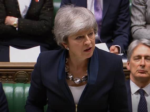Prime Minister Theresa May updated MPs in the House of Commons, London, on the latest in the Brexit negotiations. (Photo: PA Wire)