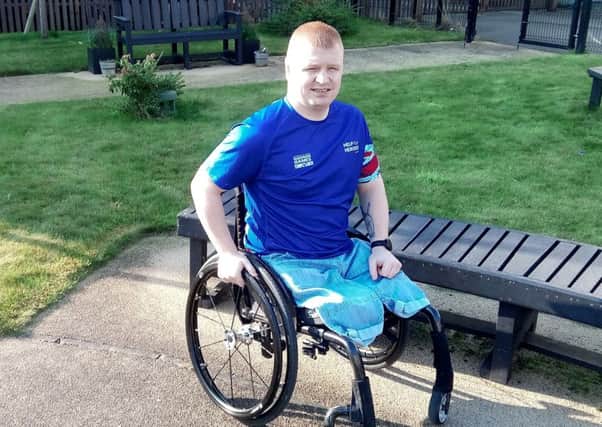 Andy Allen will represent the UK at the Warrior Games organised by Help For Heroes