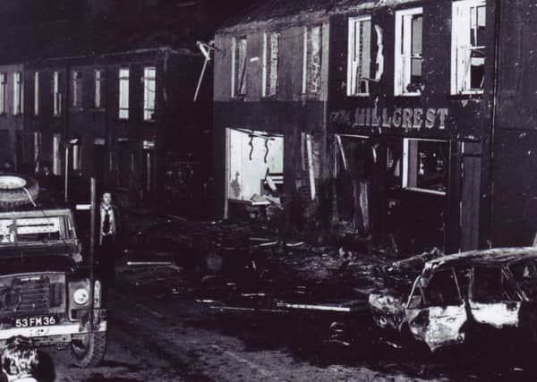 Hillcrest Bar in Dungannon was bombed by the UVF in March 1976