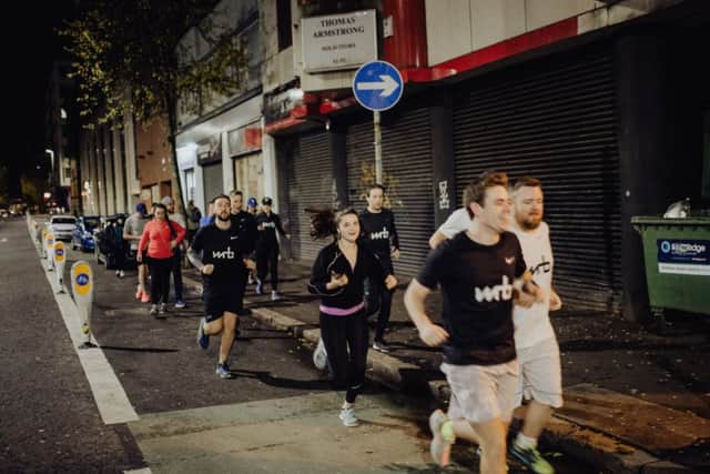 We Run Belfast in motion