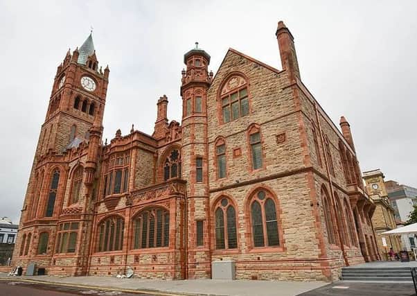 Derry and Strabane Council has agreed to light up the Guildhall or another civic building for one day in support of an Irish language act