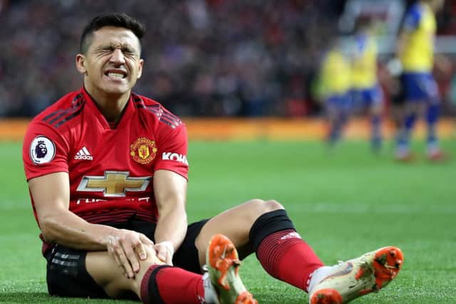 Manchester Uniteds Alexis Sanchez