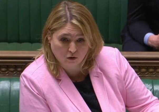 Secretary of State Karen Bradley appeared unclear about some of the billions of pounds of spending in the bill