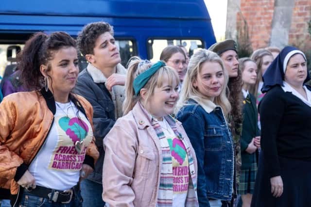 The first episode of season two of Derry Girls has been described as even better than the first season.