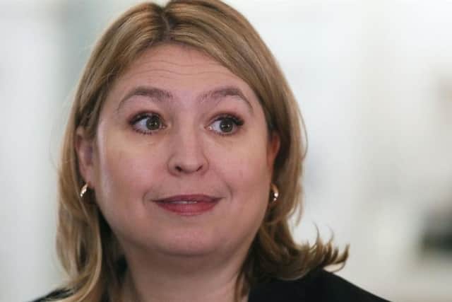 Some politicians, including SDLP leader, Colum Eastwood, called for Mrs. Bradley to resign after she made the remark in the House of Commons on Wednesday.