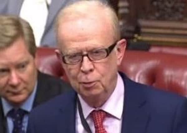 Lord Empey is hoping to buy time for the RHI legislation to be examined by an MPs' committee