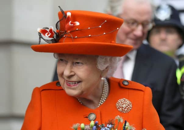 Queen Elizabeth II during a visit to the Science Museum for the announcement of their summer exhibition "Top Secret" in Kensington, London. PRESS ASSOCIATION Photo. Picture date: Thursday March 7, 2019. See PA story ROYAL Queen. Photo credit should read: Simon Dawson/PA Wire