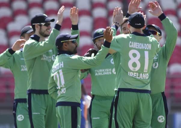Ireland earned a share of the series spoils against Afghanistan.