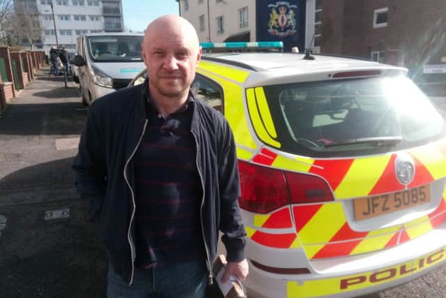 Colin Grant, 47, lives close to the scene of the incident on Whincroft Way.
