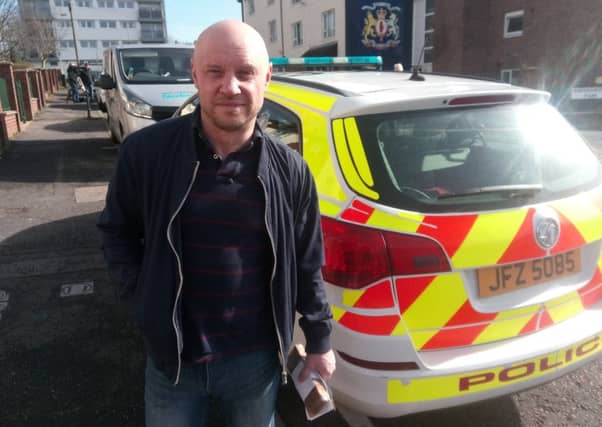 Colin Grant, 47, lives close to the scene of the incident on Whincroft Way.