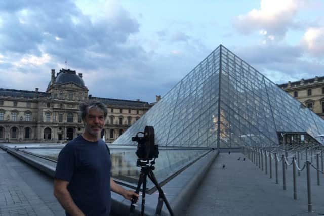 Filming at the Pyramid, July 2018