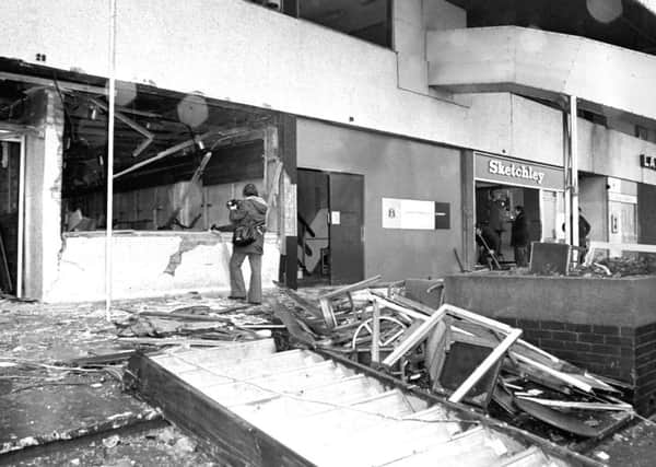 The aftermath of the fatal IRA bomb attack on the Mulberry Bush pub in Birmingham on the night of November 21, 1974