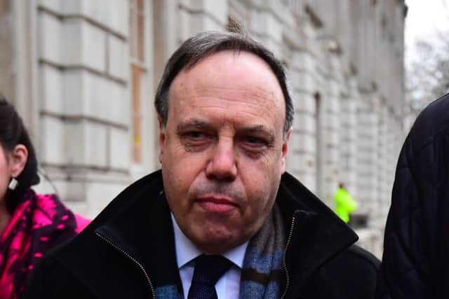DUP MPs Nigel Dodds. Photo by Victoria Jones/PA Wire