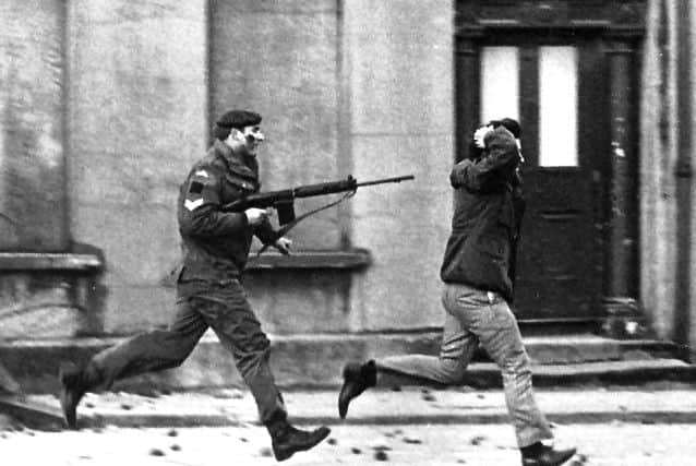 Soldiers were sent into the Bogside on January 30. 1972 in response to public disorder following a civil rights march