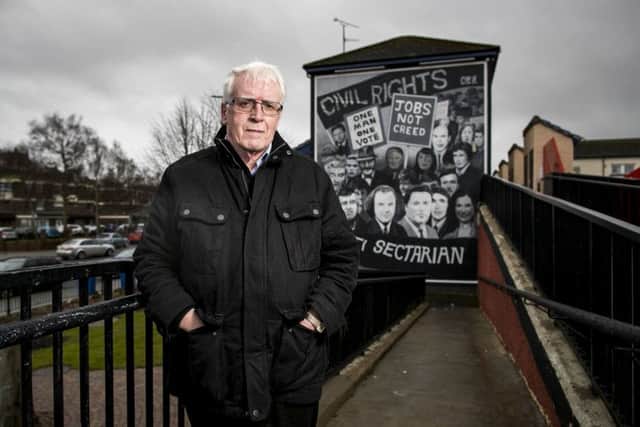 John Kelly, whose brother 17-year-old Michael was killed in the Bogside on Bloody Sunday. Pic by Liam McBurney/PA Wire