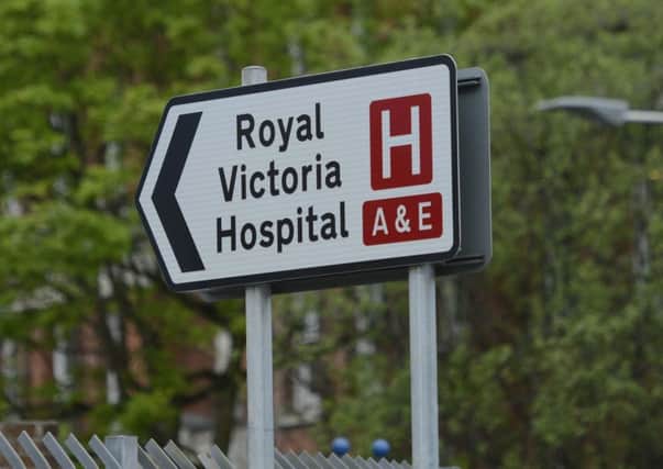 Thomas Mallon had been taken to the Royal Victoria Hospital after falling and cutting his face