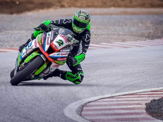 Glenn Irwin is getting to grips with his new Quattro Plant JG Speedfit Kawasaki Superbike at the official Bennetts British Superbike test at Monteblanco in Spain.