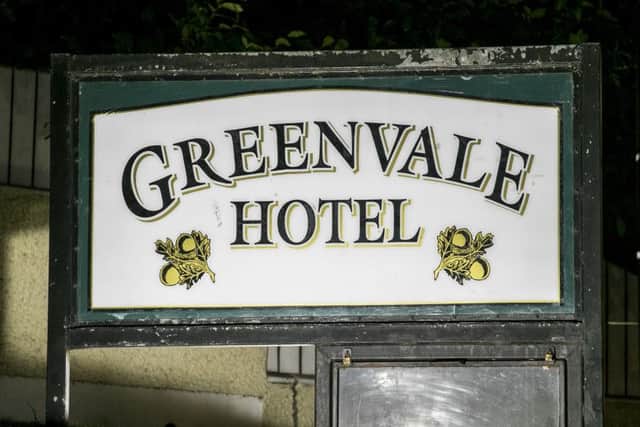 Greenvale Hotel in Cookstown Co. Tyrone in Northern Ireland where it is believed that two young people have died at a party that was being hosted at the hotel on St Patrick's Day. PRESS ASSOCIATION Photo. See PA story ULSTER Cookstown. Picture date: Monday March 18, 2019. Photo credit should read: Liam McBurney/PA Wire