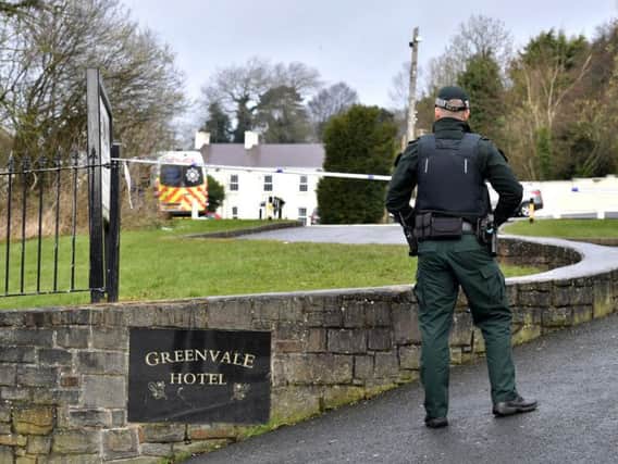 The incident took place at the Greenvale Hotel in Cookstown