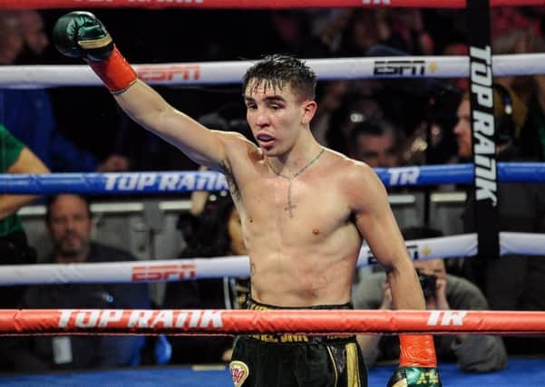 Featherweight 
Michael Conlan at Madison Square Garden. Credit ©INPHO/Emily Harney