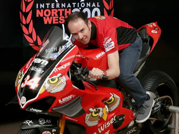 Alastair Seeley will ride the PBM Be Wiser Ducati V4 R at the North West 200.