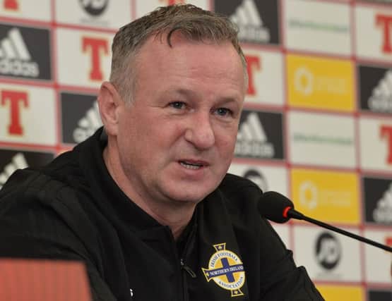 Northern Ireland Manager Michael O'Neill.
Photo Colm Lenaghan/Pacemaker Press