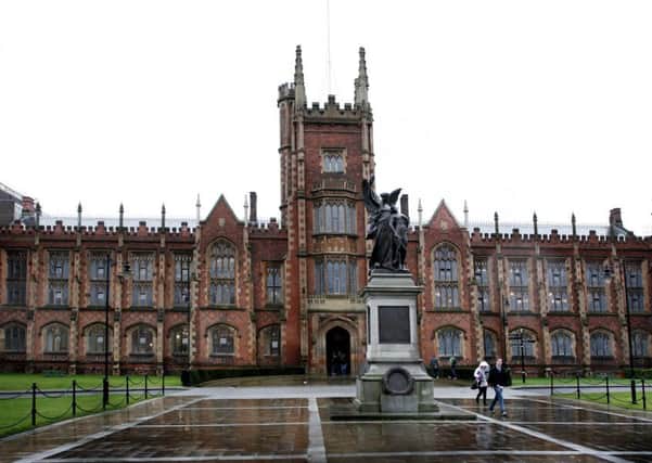 The controversial motion said police officers should only be called on to the QUB campus as a last resort
